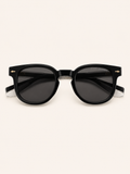 Classic Black Acetate Sunglasses