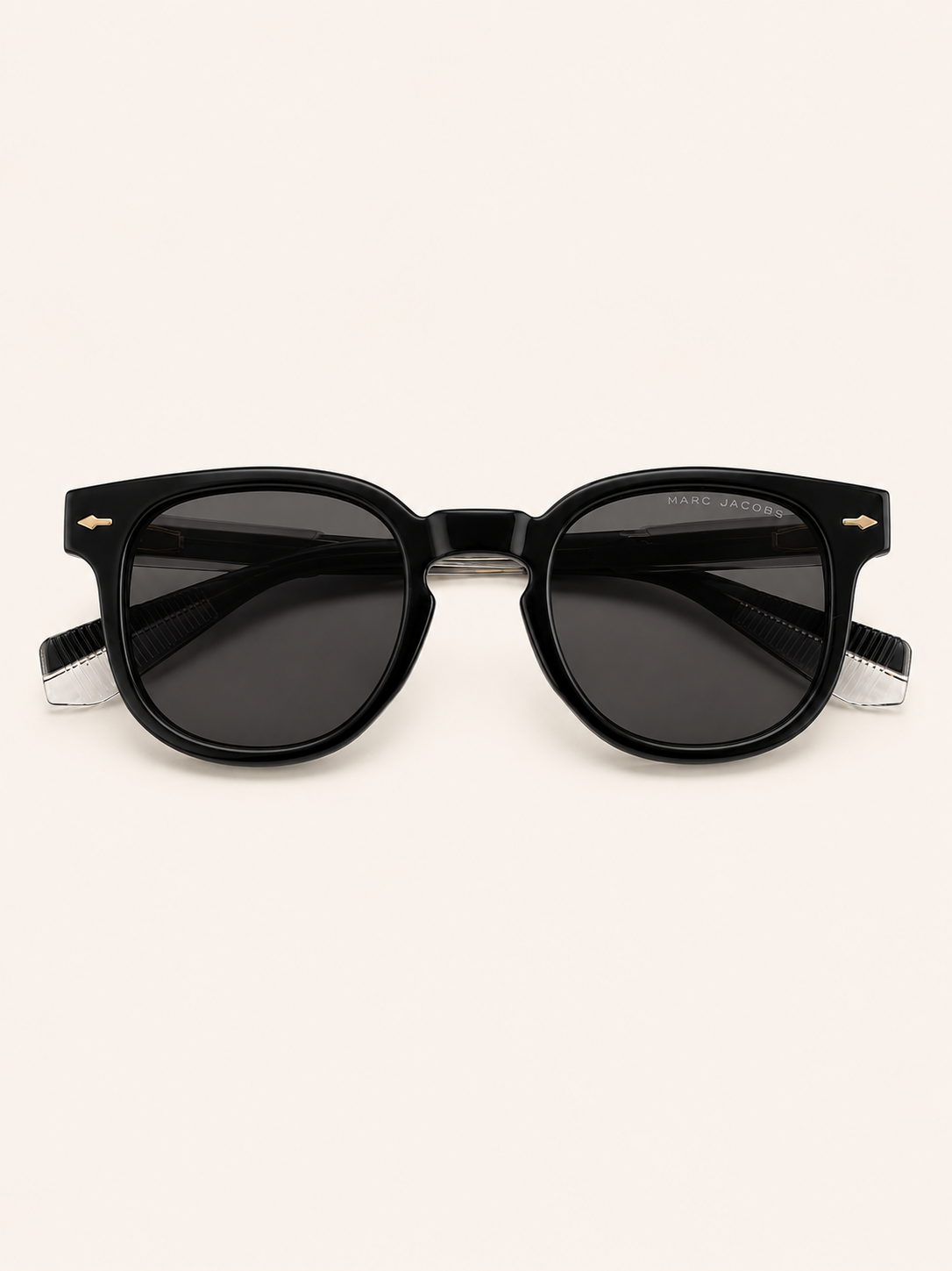 Classic Black Acetate Sunglasses