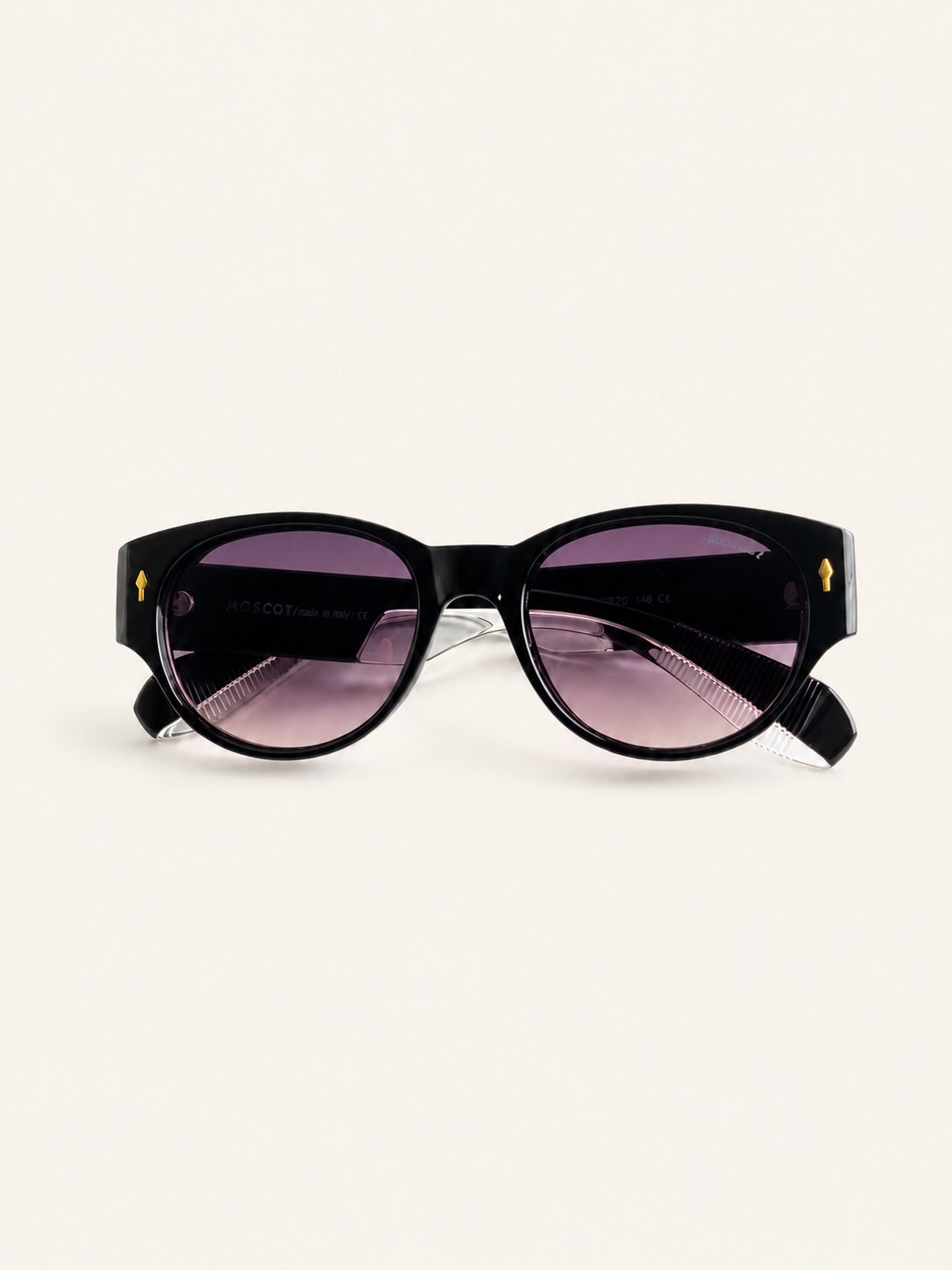 Midnight Noir Round Sunglasses