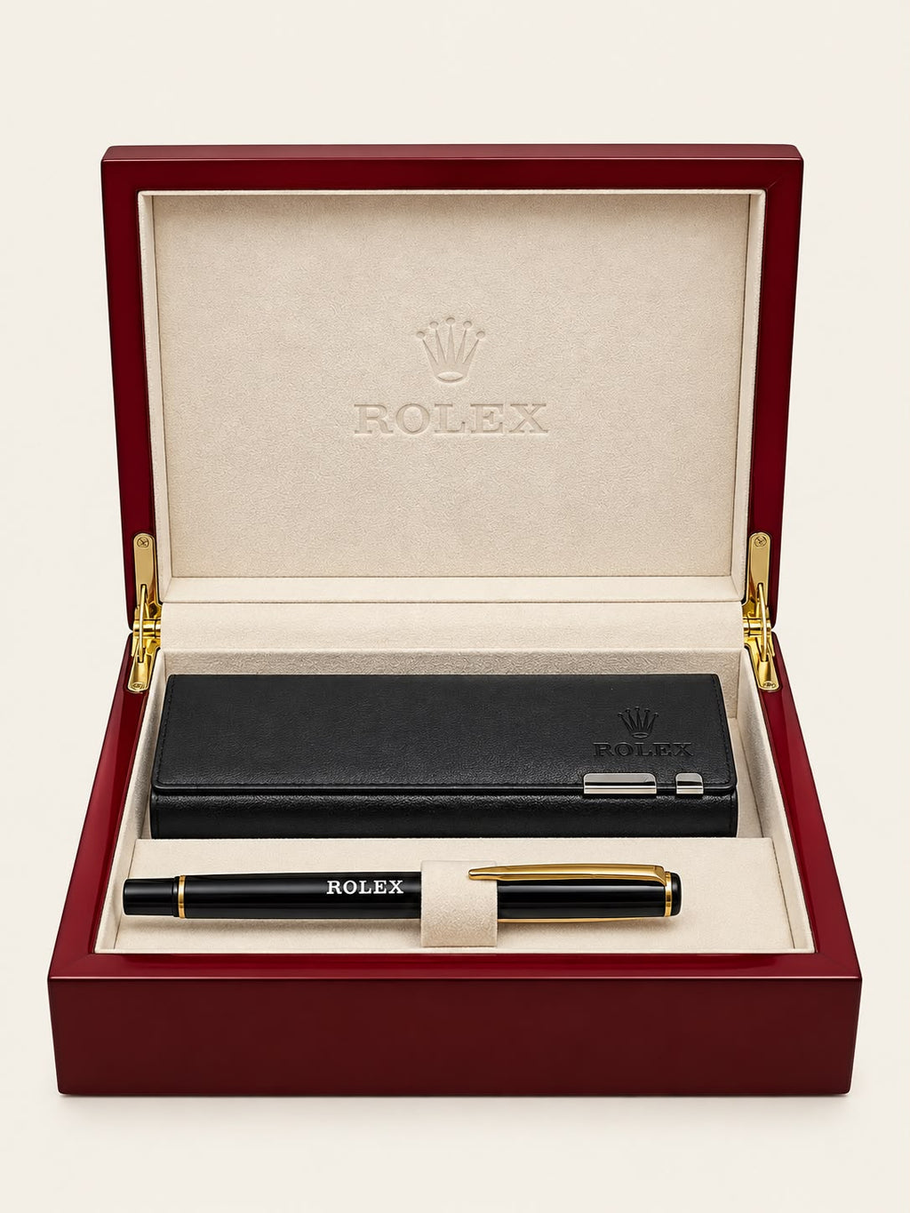 Rolex Titanium Rimless Frame — Gold