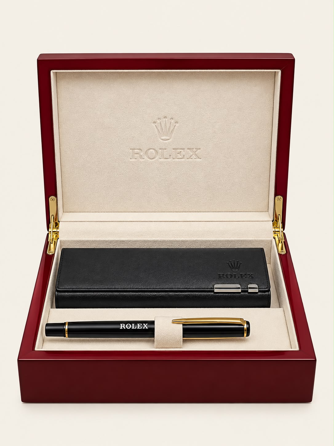 Rolex Titanium Rimless Frame — Gold